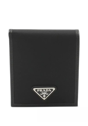 Prada Pre-Owned 2020s triangle-logo wallet - Black