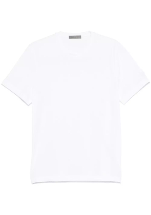 Corneliani logo-embroidered T-shirt - White