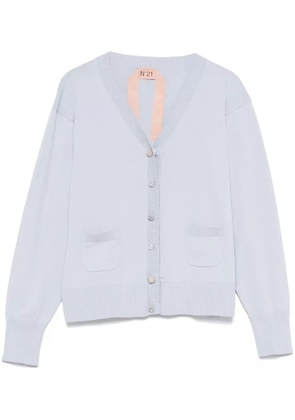 Nº21 V-neck cardigan - Blue