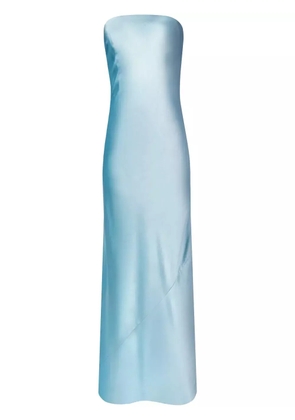 Alejandra Alonso Rojas silk dress - Blue