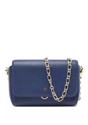 Aigner Vintage pre-owned chain-strap shoulder bag - Blue