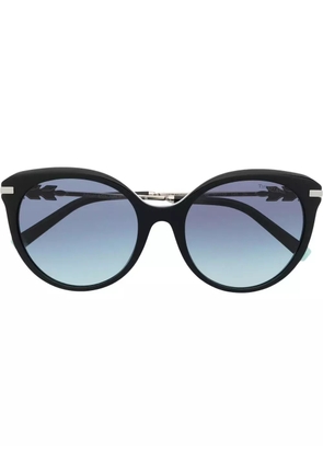 Tiffany & Co Eyewear oversize-frame sunglasses - Black