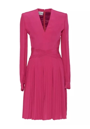 Andrè Laug Vintage pleated midi dress - Pink