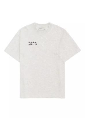 DOMREBEL Atelier printed T-shirt - Neutrals