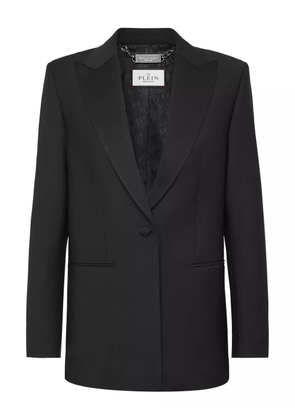Philipp Plein rhinestone-embellished blazer - Black