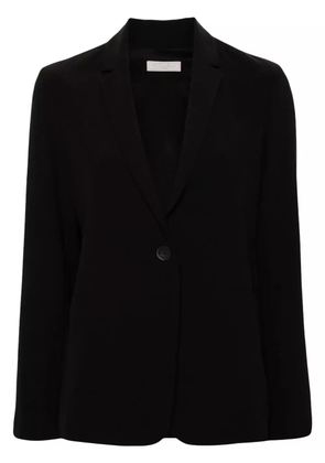Antonelli single-breasted crepe blazer - Black