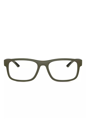 Prada Linea Rossa rectangle-frame glasses - Green