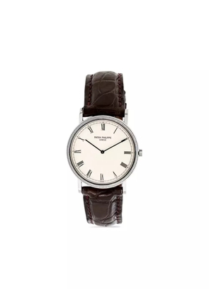 Patek Philippe Pre-Owned Calatrava 32mm - White