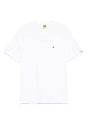 A BATHING APE® logo-embroidered T-shirt - White