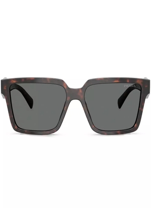 Prada Eyewear tortoiseshell-effect square sunglasses - Brown