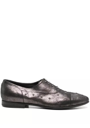 Pantanetti metallic derby shoes - Grey