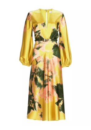 Silvia Tcherassi Lima midi dress - Gold