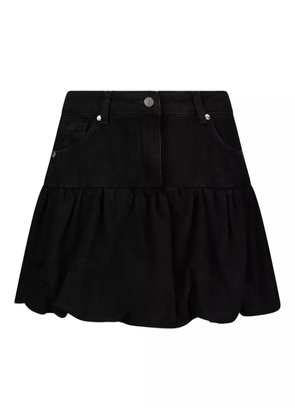 LIU JO denim mini skirt - Black