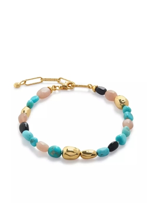 Monica Vinader Rio Multi Gemstone beaded bracelet - Blue