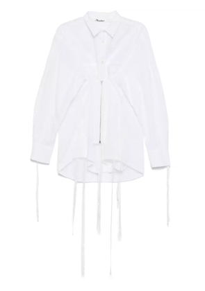 midorikawa fringe detailing blouse - White