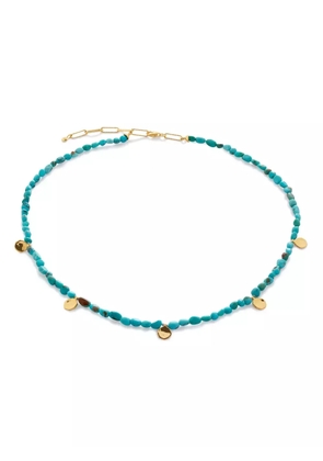Monica Vinader Rio gemstone beaded necklace - Blue