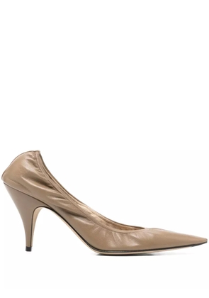 The Row 100mm Liisa pumps - Green
