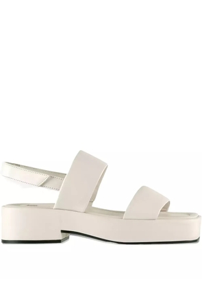 Hogl Lola block-heel slingback sandals - White