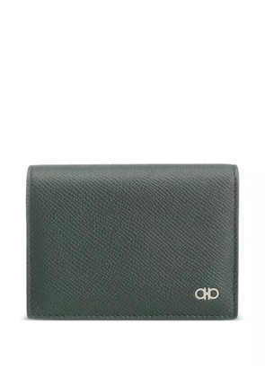 Ferragamo Gancini leather wallet - Green