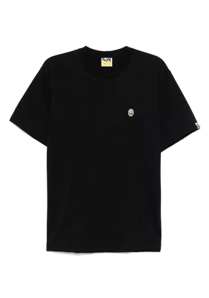 A BATHING APE® logo-embroidered T-shirt - Black