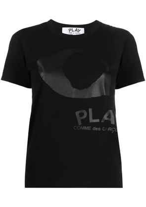 Comme Des Garçons Play eye print T-shirt - Black