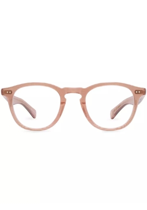 Garrett Leight round-frame glasses - Pink