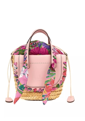 CUBA LAB Habanera Silk tote bag - Neutrals