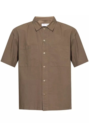 SAMSOE SAMSOE Saayo cotton shirt - Brown