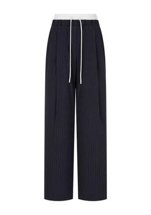 TOMBOY pinstripe wide-leg trousers - Blue