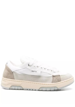 Paura x Santha colour-block sneakers - White
