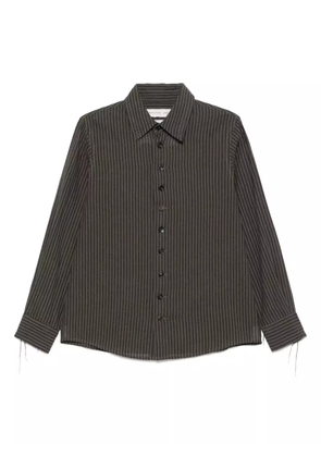 A Tentative Atelier striped shirt - Green