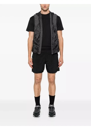 Stone Island logo-patch cotton t-shirt - Black