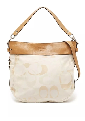 Coach Vintage pre-owned monogrammed shoulder bag - Brown