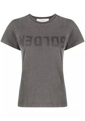 Golden Goose logo-print cotton T-shirt - Grey