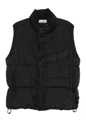 Stone Island quilted panelled vest - Black