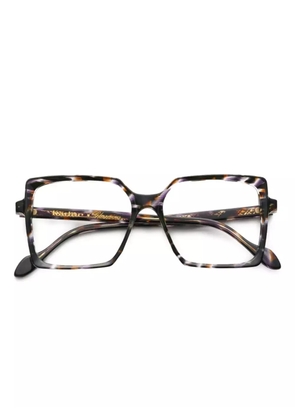 Kador square-frame glasses - Purple