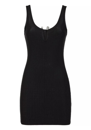 Philipp Plein pierced mini dress - Black