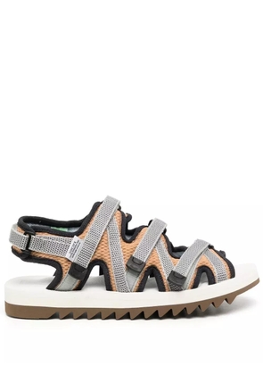 Suicoke ZIP-ab cut-out sandals - White
