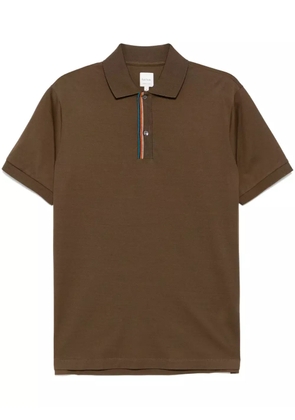 Paul Smith short-sleeved polo shirt - Brown