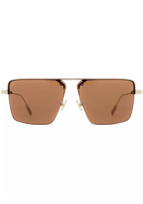 Zegna square-frame sunglasses - Gold