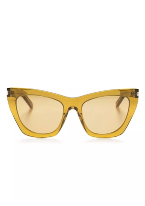 Saint Laurent Eyewear New Wave 214 Kate sunglasses - Green