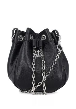 Vivienne Westwood small Chrissy bucket bag - Black