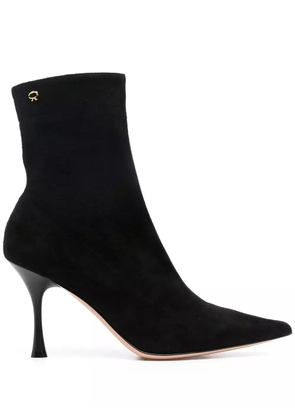 Gianvito Rossi Dunn 85mm suede boots - Black