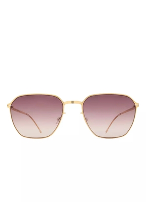 Mykita Anders geometric-frame sunglasses - Gold