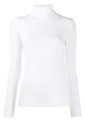 Stella McCartney roll-neck knitted top - White