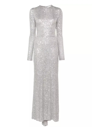 Atu Body Couture sequined maxi dress - Silver