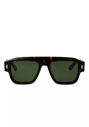 Calvin Klein tortoiseshell-pattern sunglasses - Brown