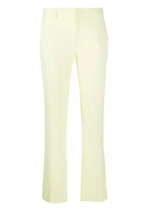 L'Autre Chose bootcut cropped trousers - Yellow