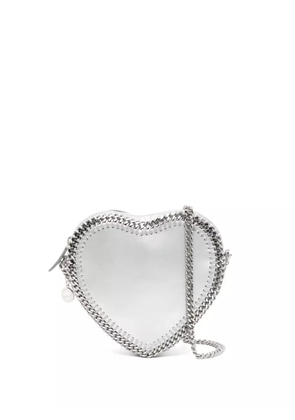 Stella McCartney Falabella Heart cross body bag - Silver