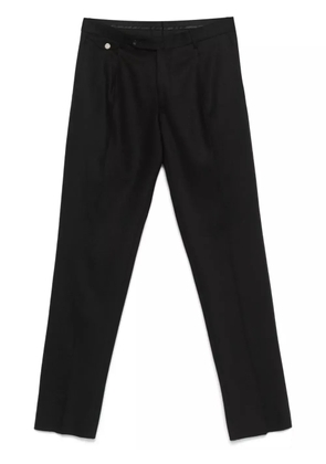 Tagliatore tapered trousers - Black
